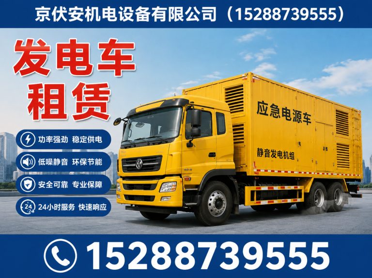 龙岩发电车出租展示图